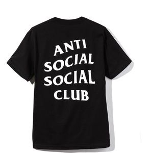 Anti social social club Logo tee 2